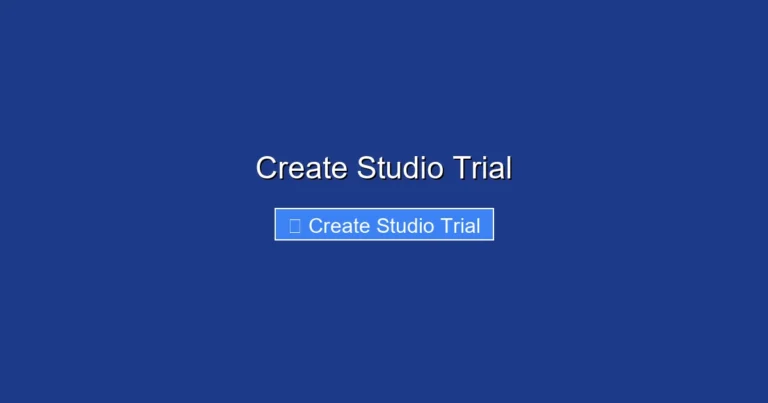 Create Studio Trial