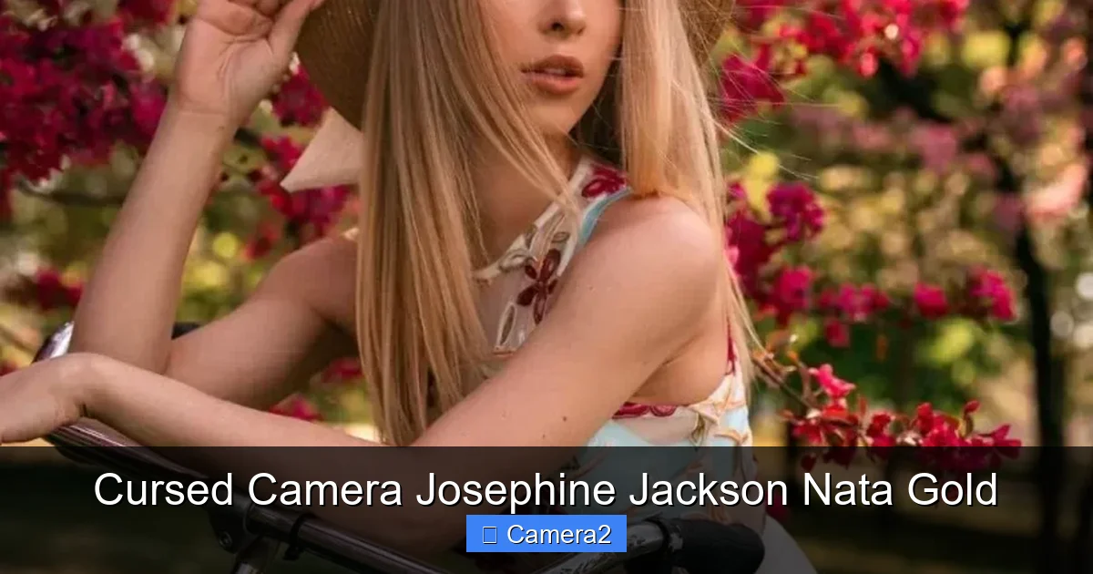 Cursed Camera Josephine Jackson Nata Gold