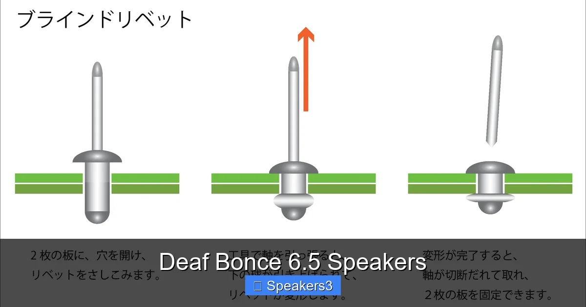 Deaf Bonce 6.5 Speakers