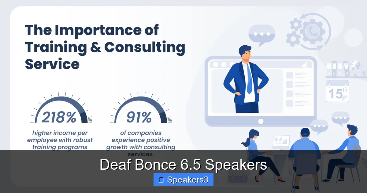 Deaf Bonce 6.5 Speakers
