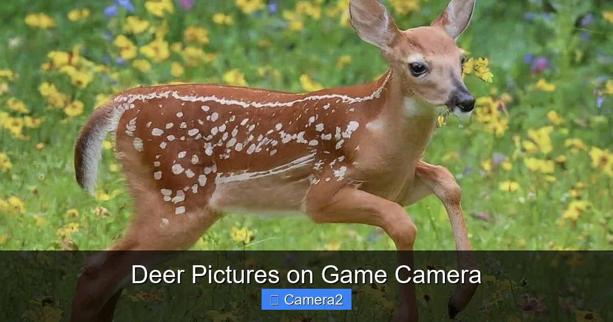 Deer Pictures on Game Camera