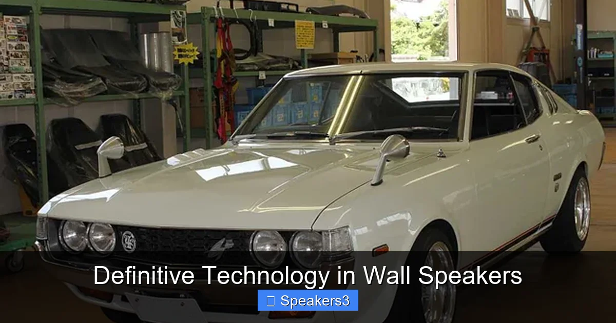 Definitive Technology in Wall Speakers