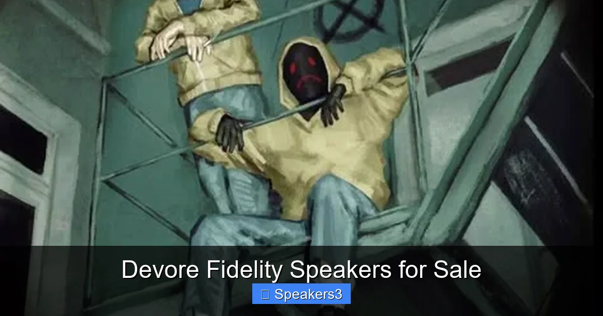 Devore Fidelity Speakers for Sale