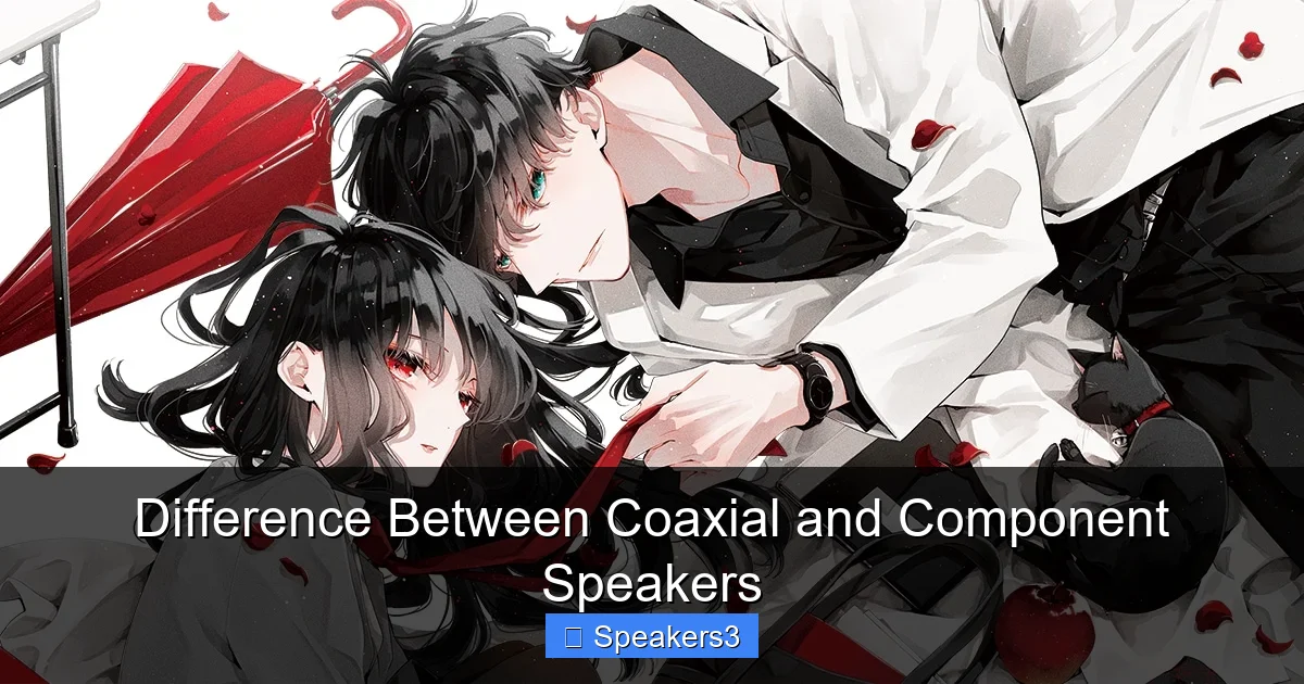 Difference Between Coaxial and Component Speakers