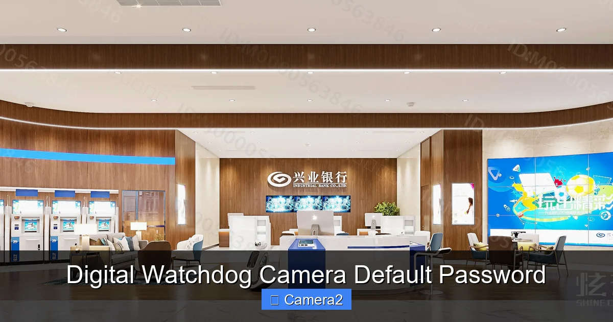 Digital Watchdog Camera Default Password
