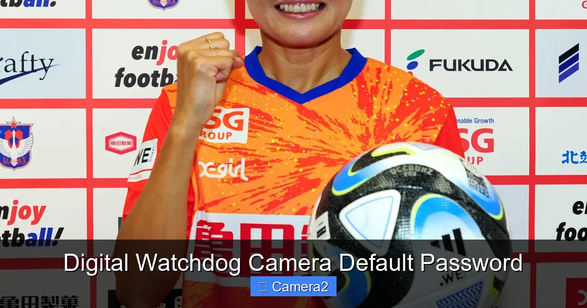 Digital Watchdog Camera Default Password