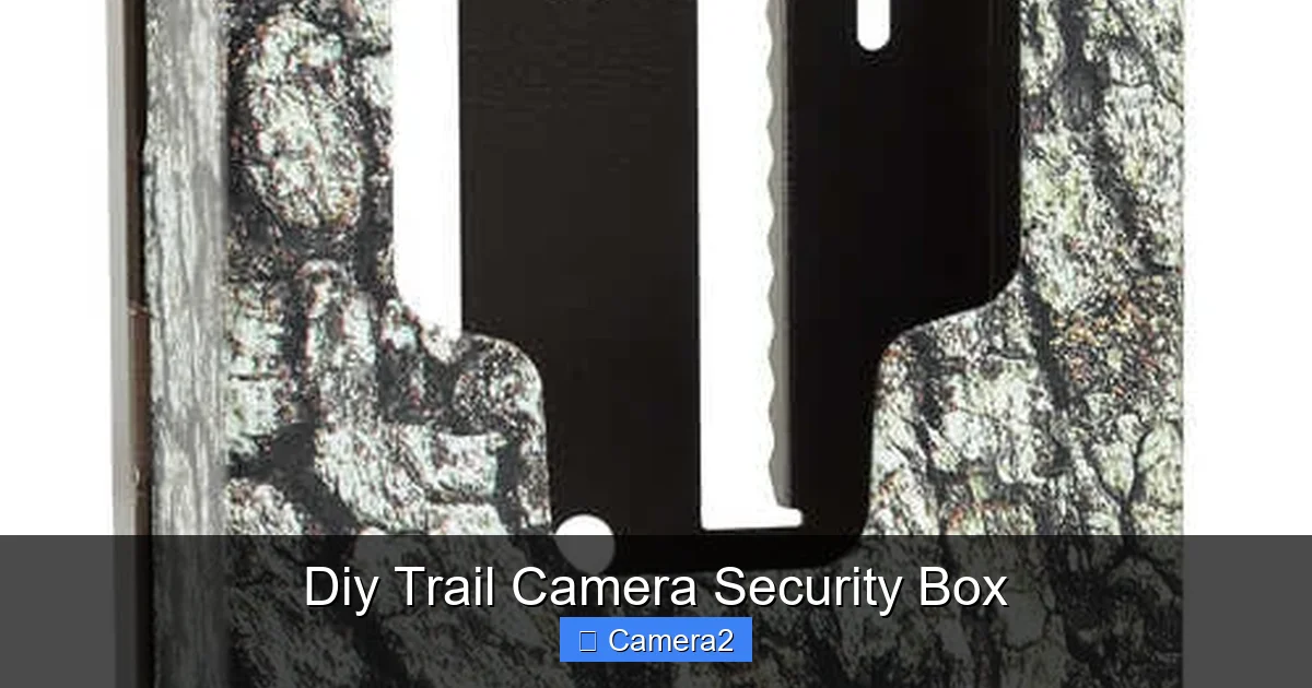 Diy Trail Camera Security Box