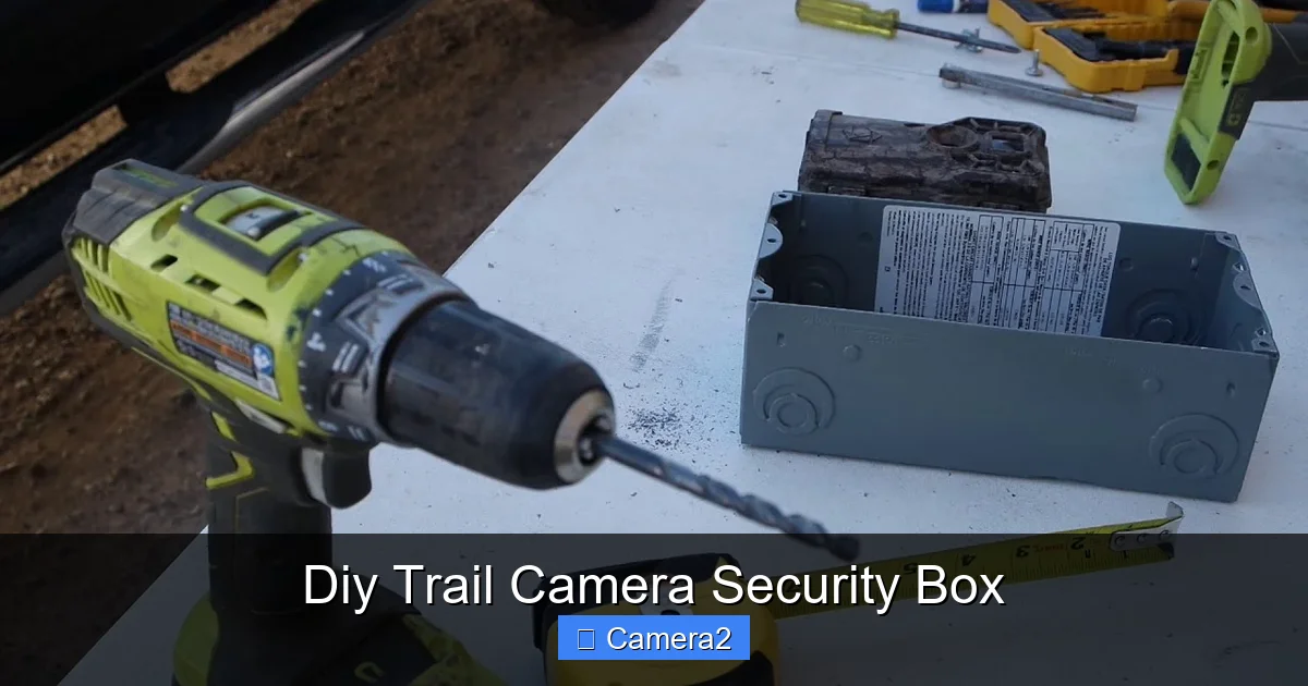 Diy Trail Camera Security Box