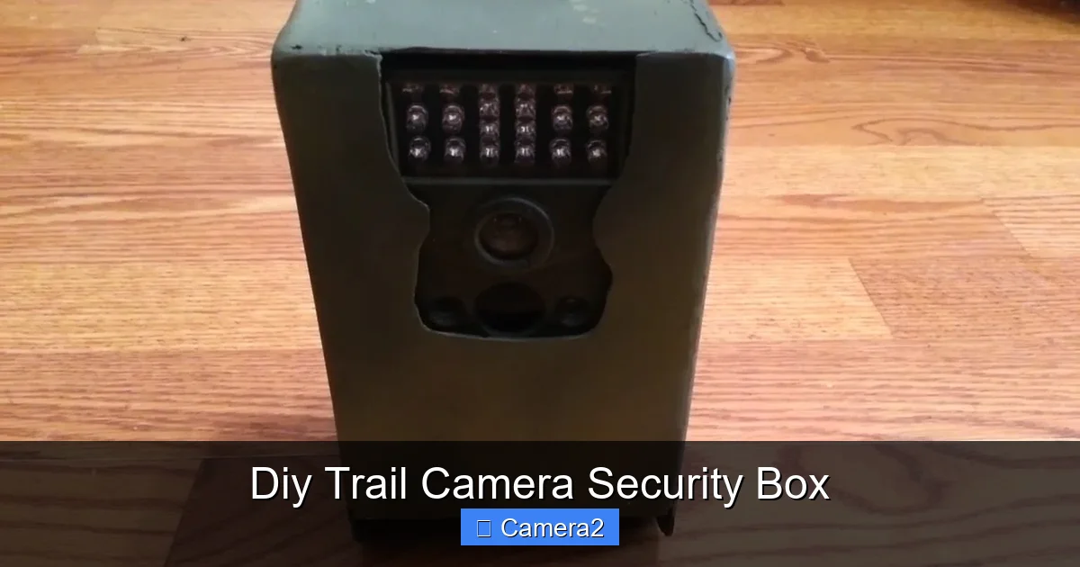 Diy Trail Camera Security Box
