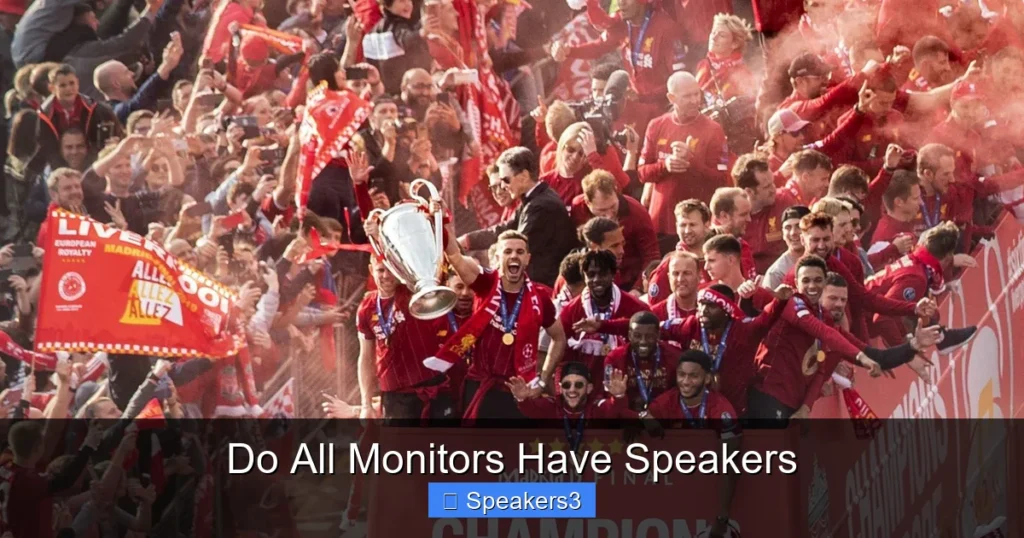 Do All Monitors Have Speakers