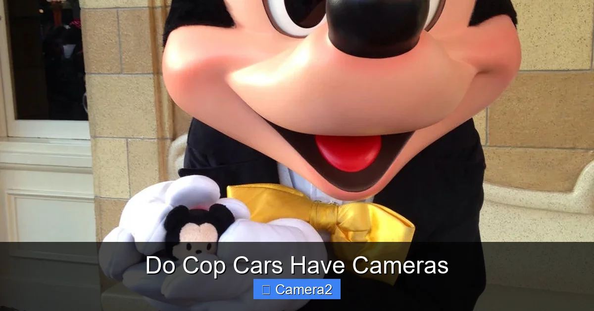 Do Cop Cars Have Cameras