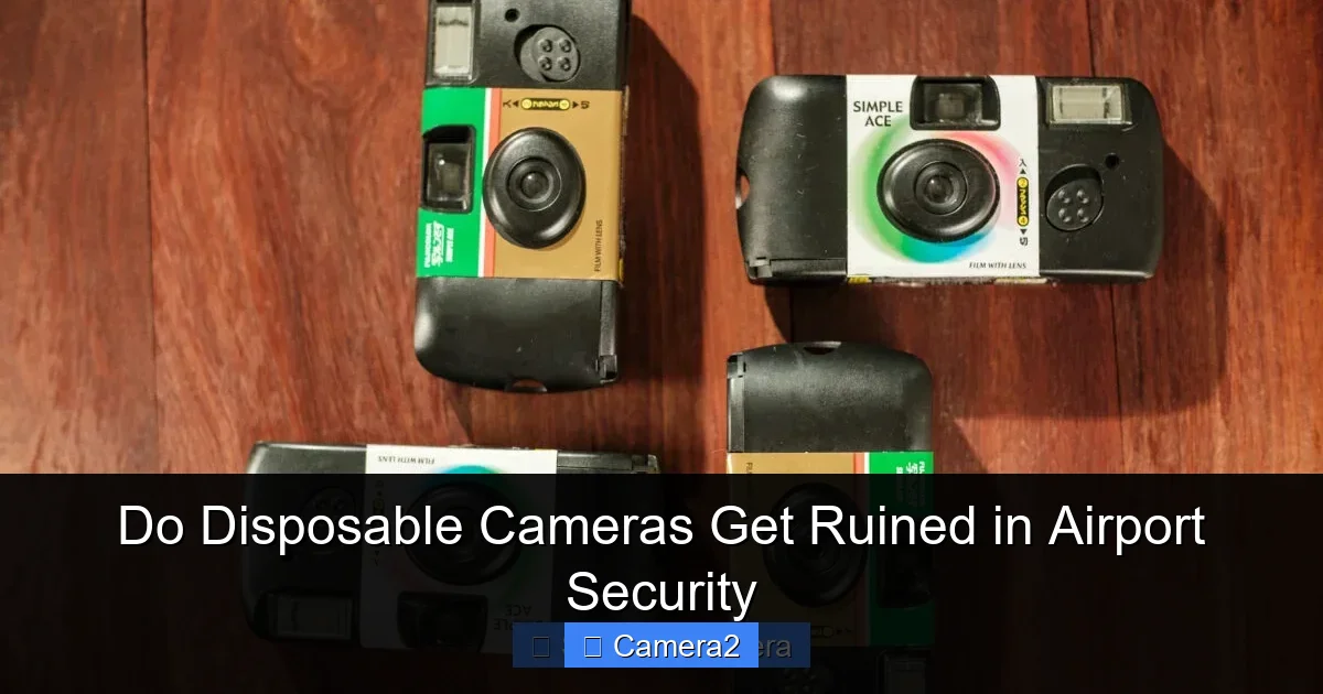 Do Disposable Cameras Get Ruined in Airport Security