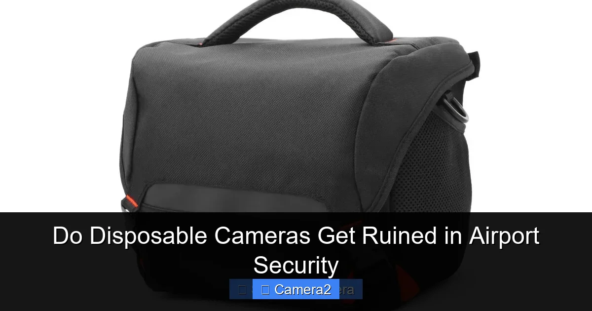 Do Disposable Cameras Get Ruined in Airport Security