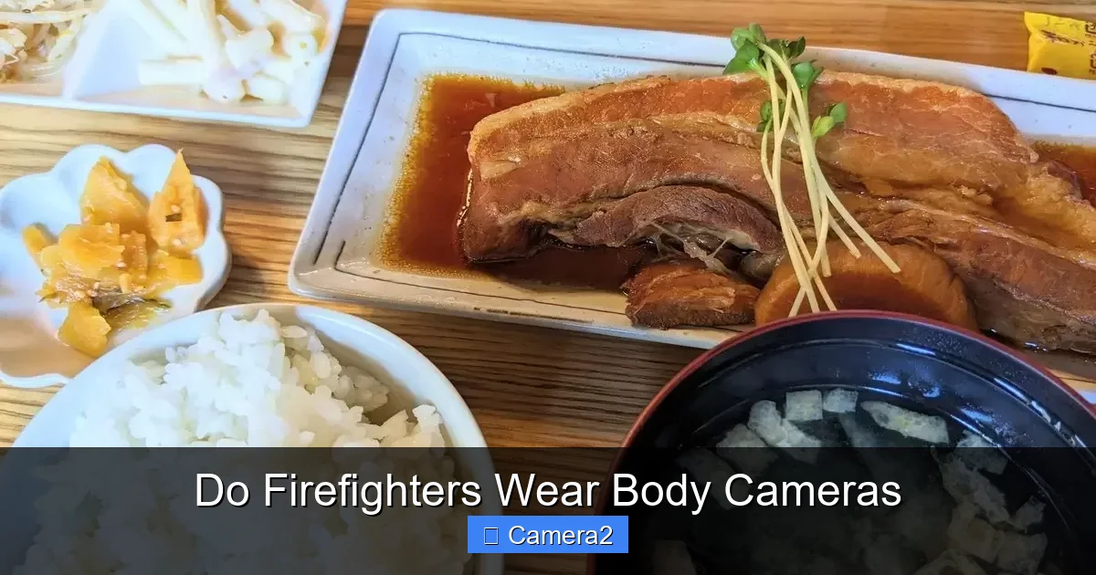 Do Firefighters Wear Body Cameras