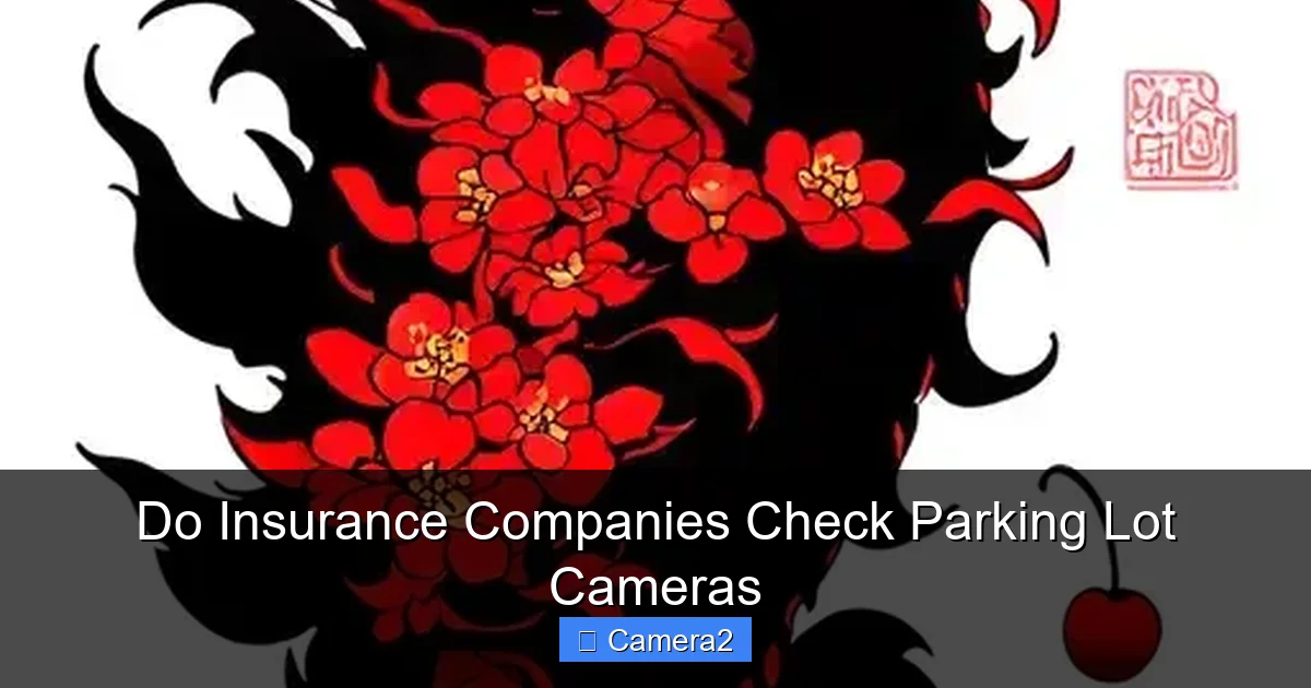 Do Insurance Companies Check Parking Lot Cameras
