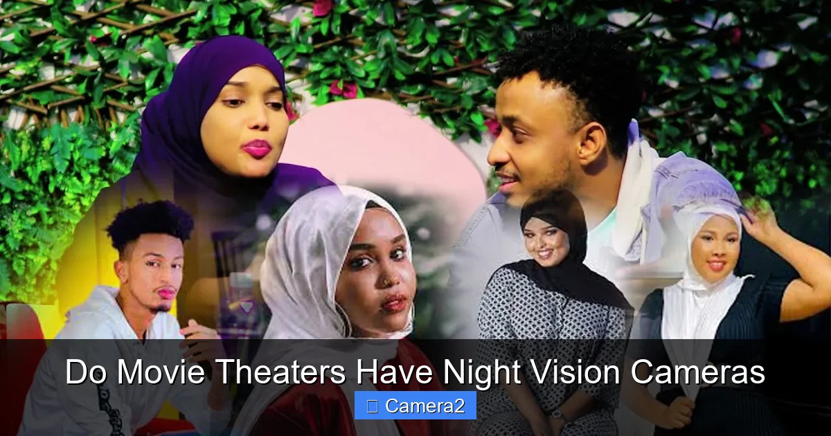 Do Movie Theaters Have Night Vision Cameras