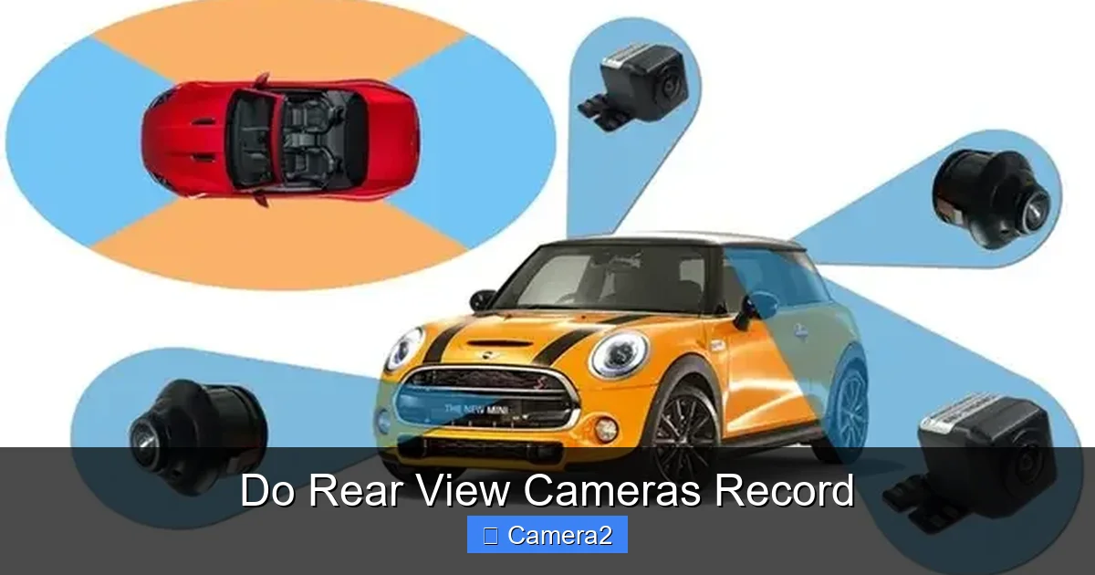 Do Rear View Cameras Record
