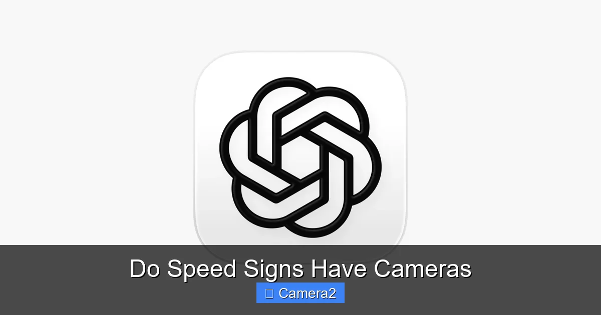 Do Speed Signs Have Cameras