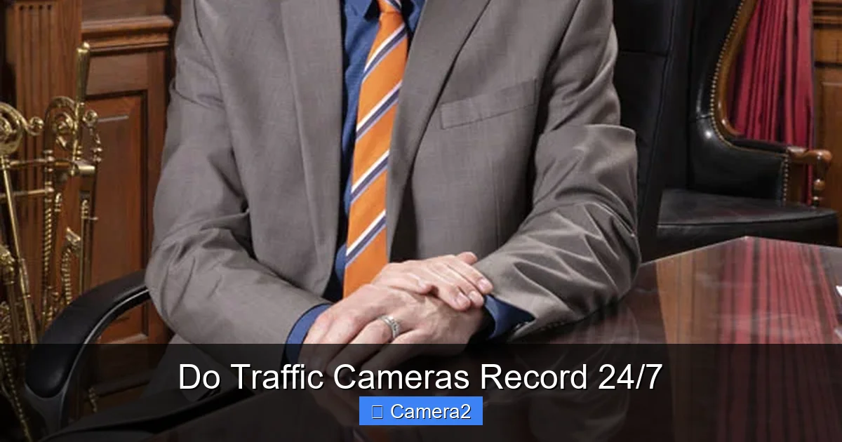 Do Traffic Cameras Record 24/7
