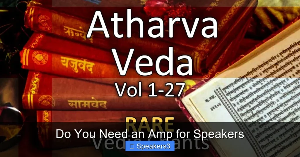 Do You Need an Amp for Speakers