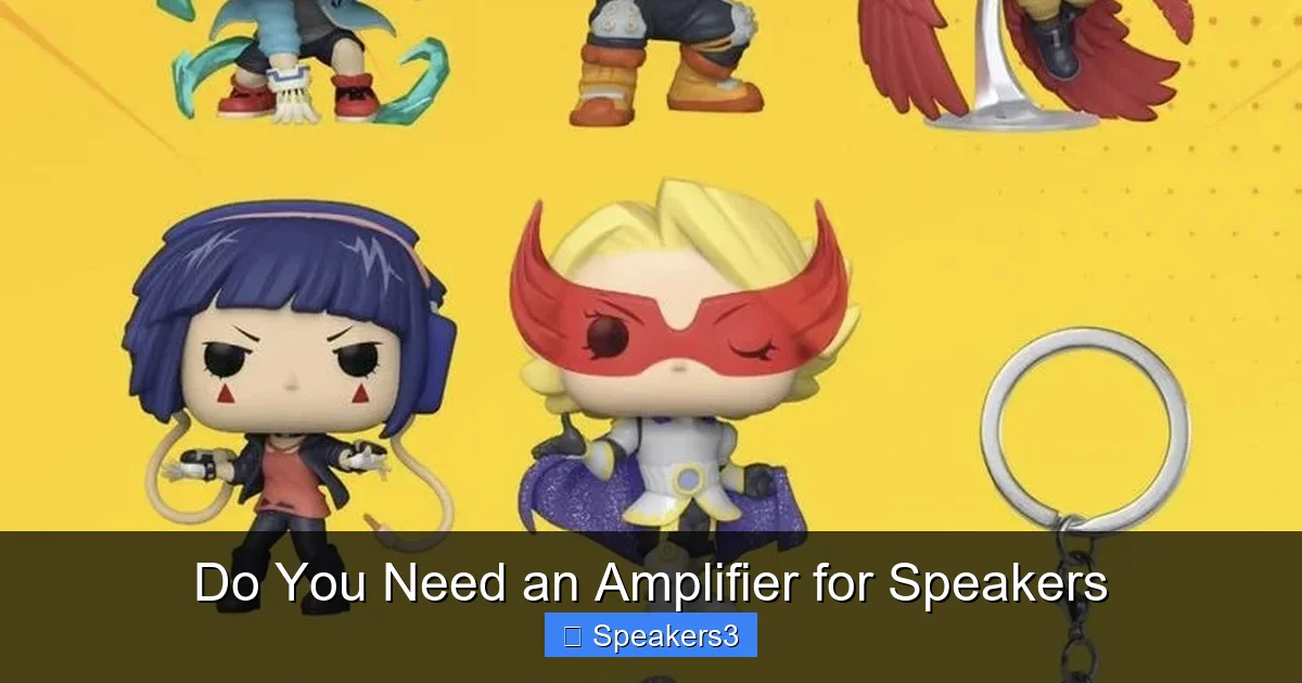 Do You Need an Amplifier for Speakers
