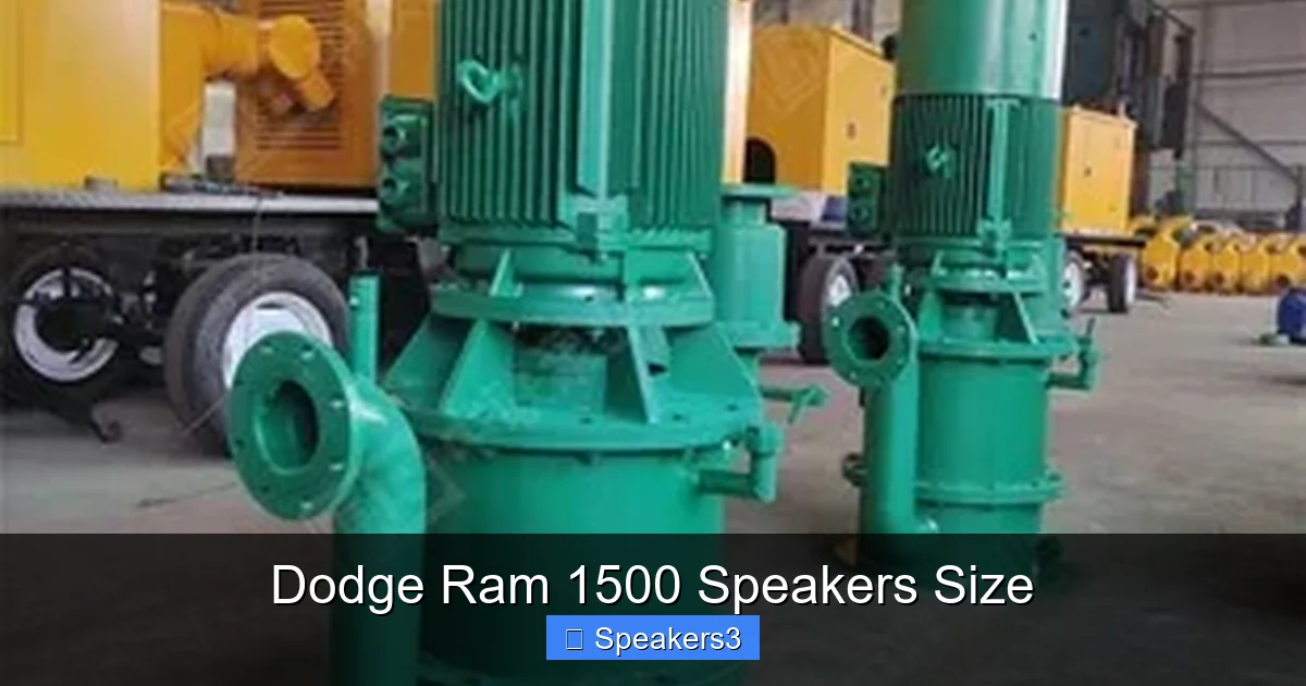 Dodge Ram 1500 Speakers Size