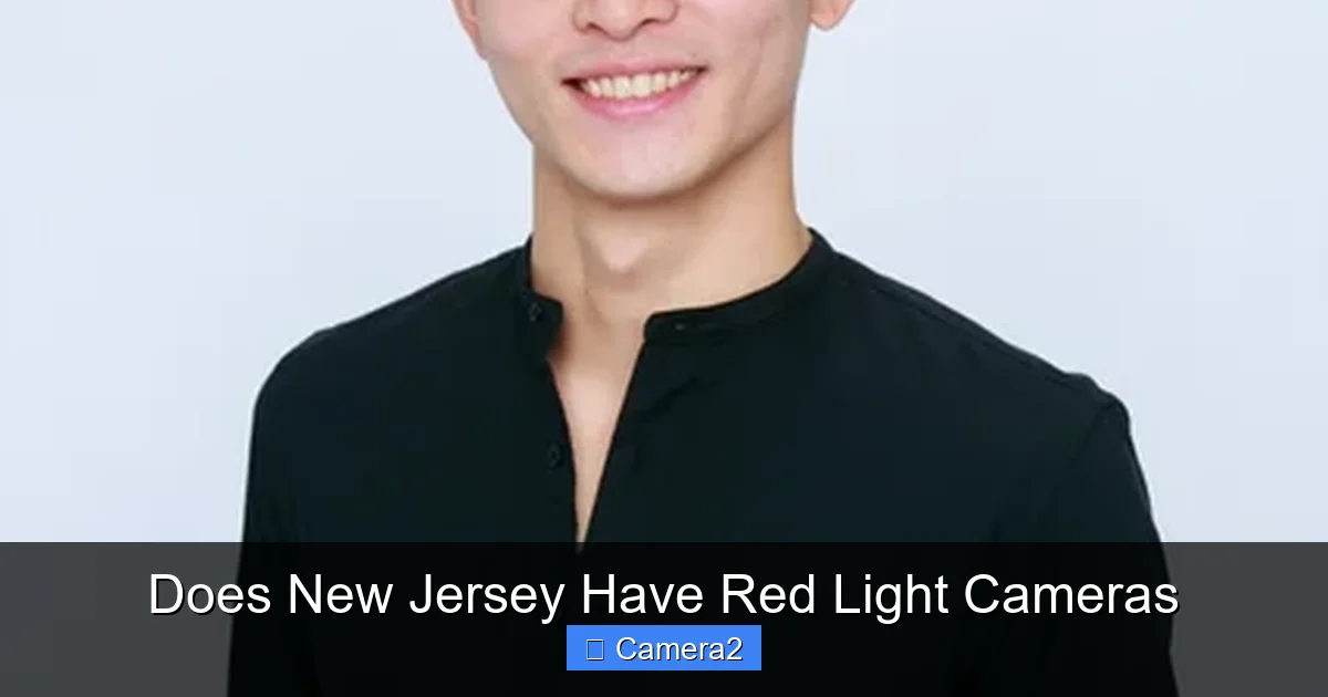 Does New Jersey Have Red Light Cameras