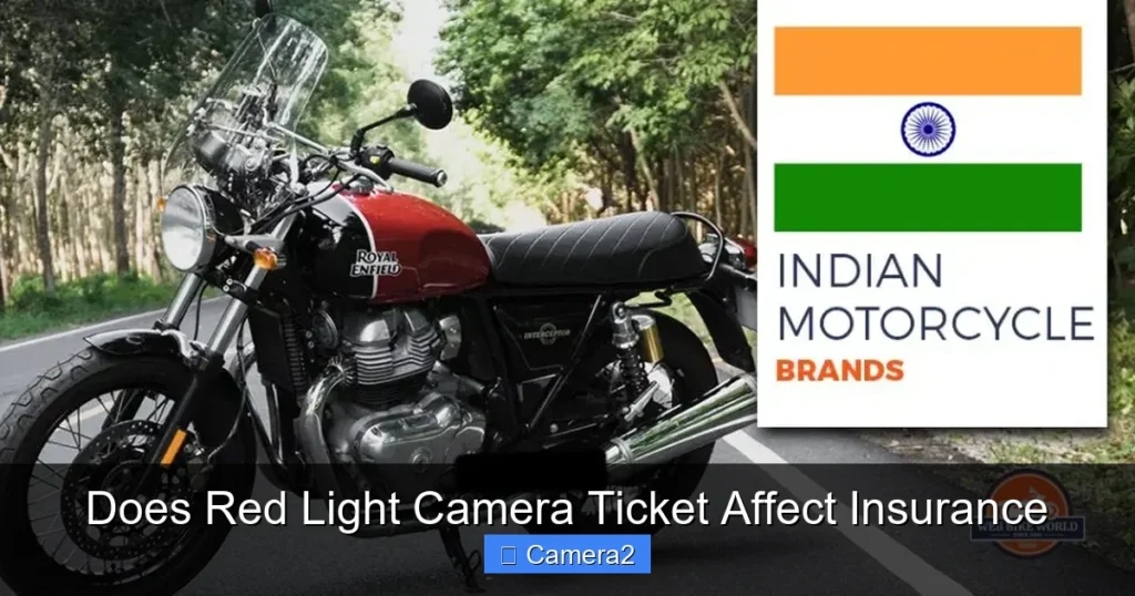 Does Red Light Camera Ticket Affect Insurance