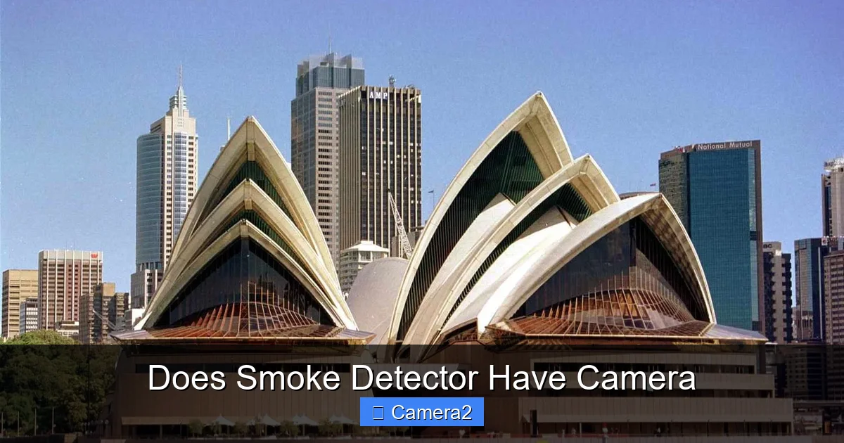 Does Smoke Detector Have Camera
