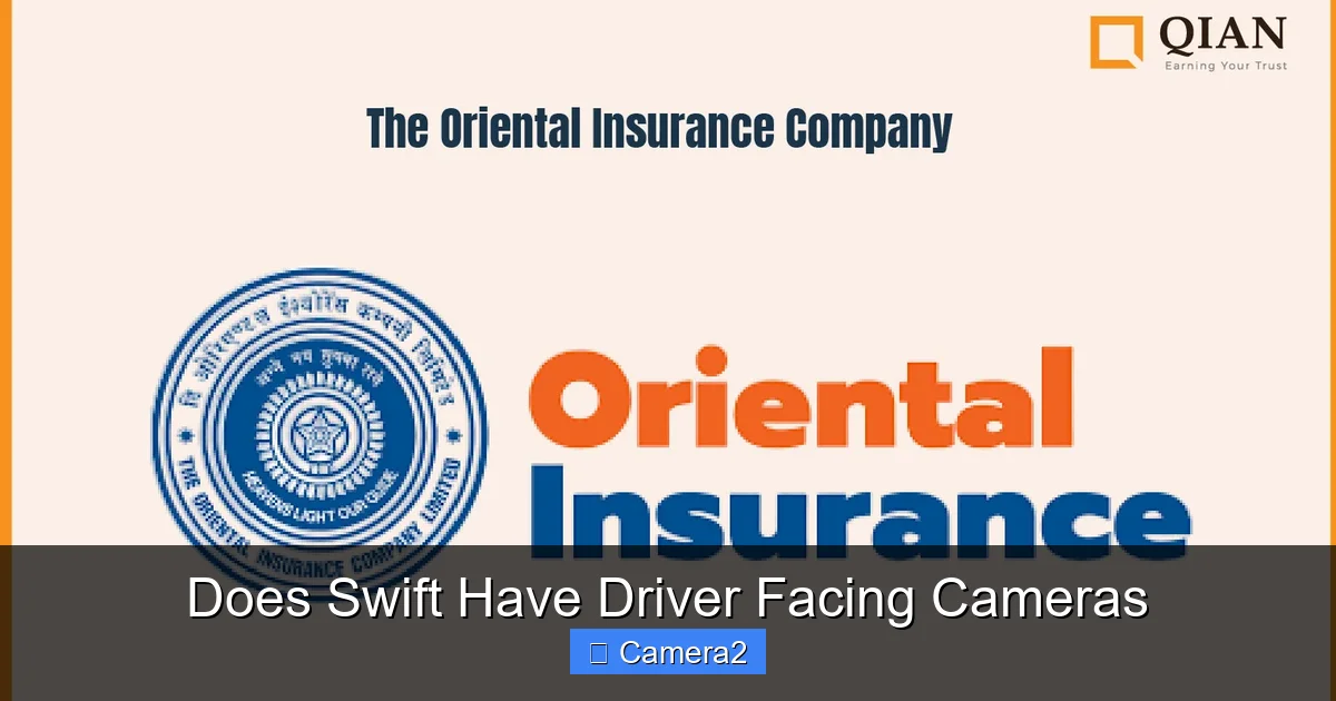 Does Swift Have Driver Facing Cameras