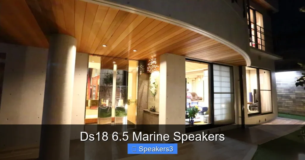 Ds18 6.5 Marine Speakers