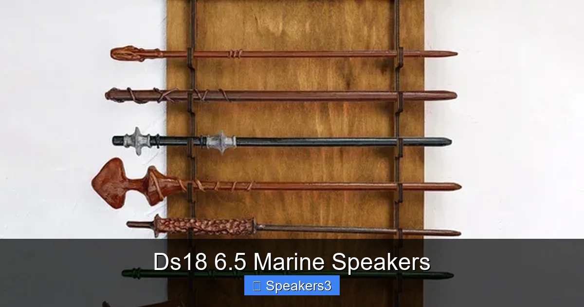 Ds18 6.5 Marine Speakers