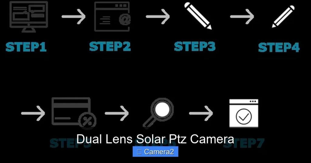 Dual Lens Solar Ptz Camera