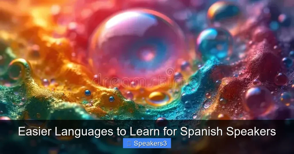 Easier Languages to Learn for Spanish Speakers