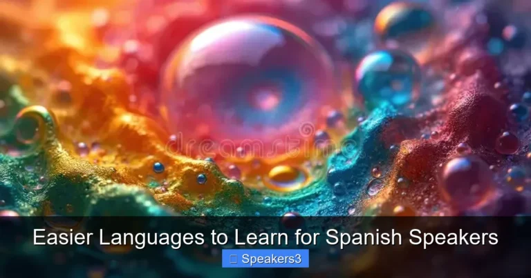 Easier Languages to Learn for Spanish Speakers
