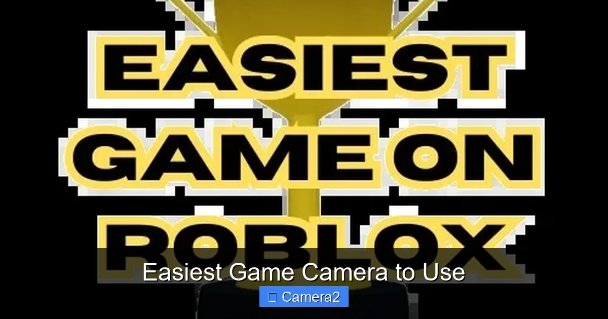 Easiest Game Camera to Use