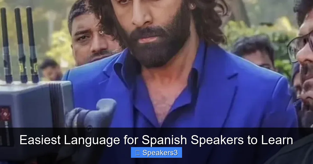 Easiest Language for Spanish Speakers to Learn