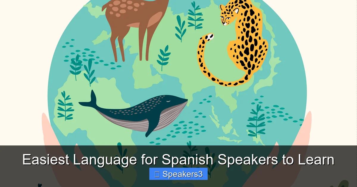 Easiest Language for Spanish Speakers to Learn