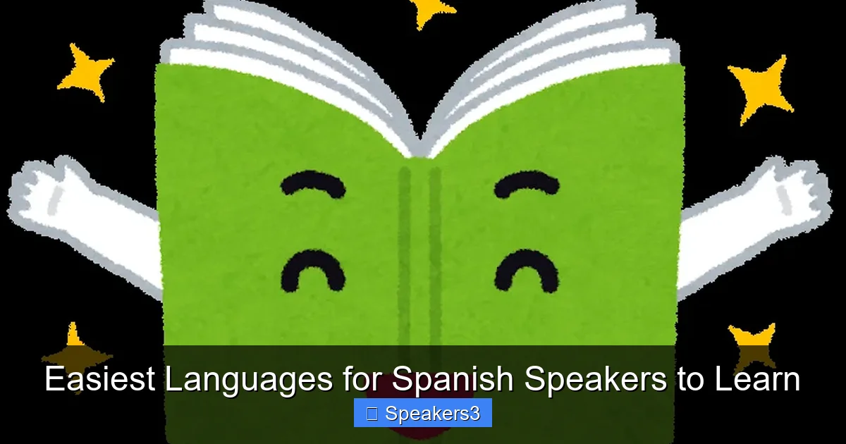 Easiest Languages for Spanish Speakers to Learn