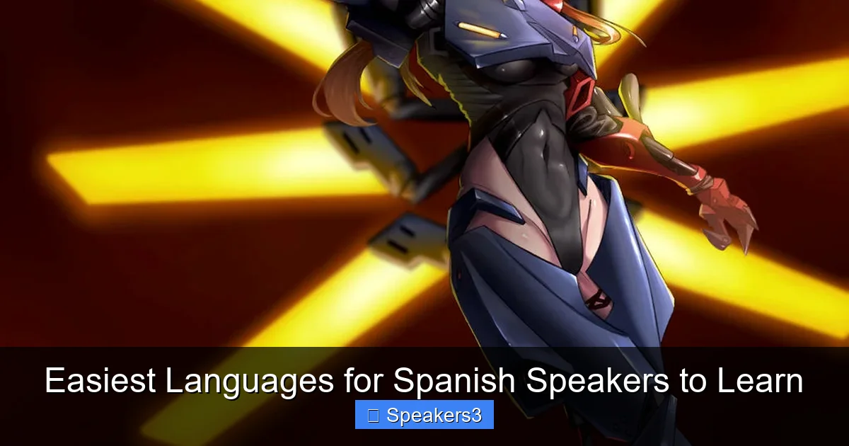 Easiest Languages for Spanish Speakers to Learn