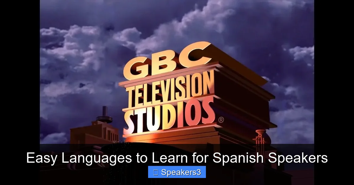 Easy Languages to Learn for Spanish Speakers