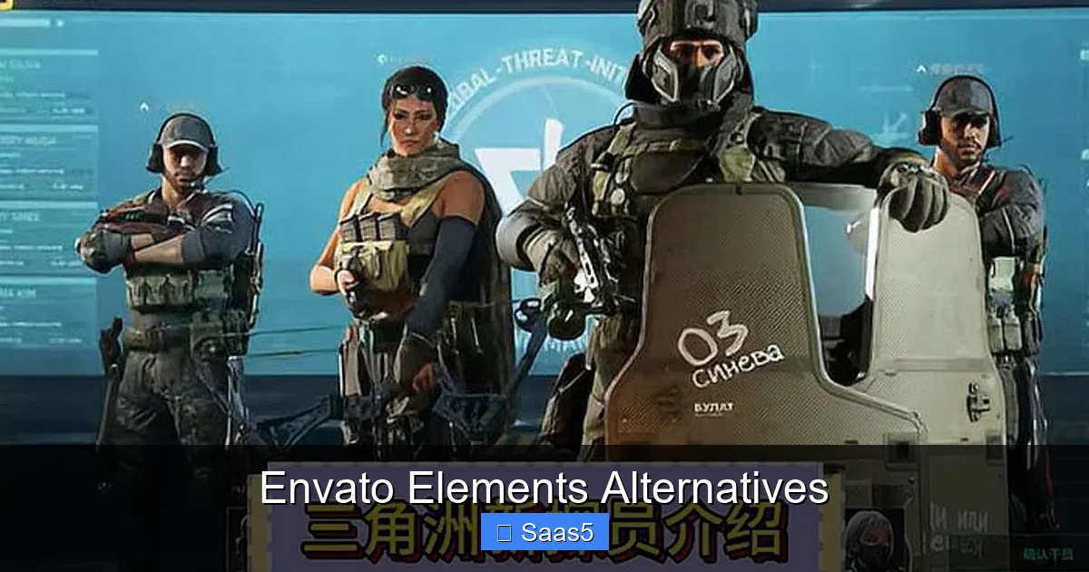 Envato Elements Alternatives