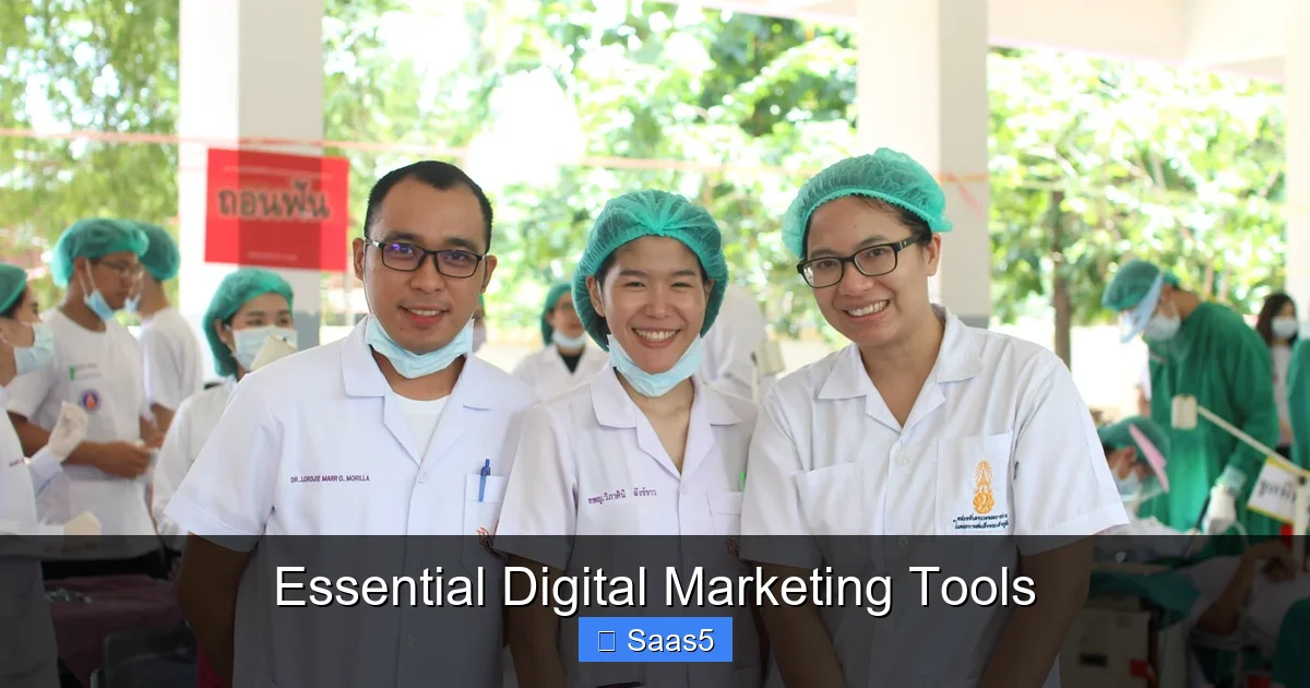 Essential Digital Marketing Tools