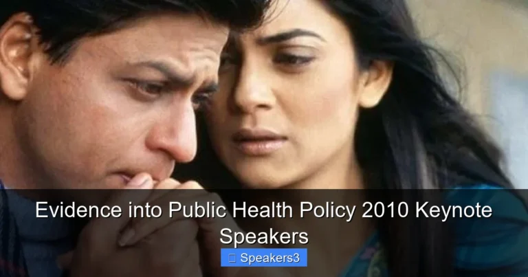 Evidence into Public Health Policy 2010 Keynote Speakers