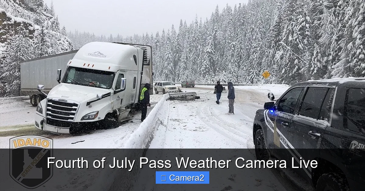 Fourth of July Pass Weather Camera Live