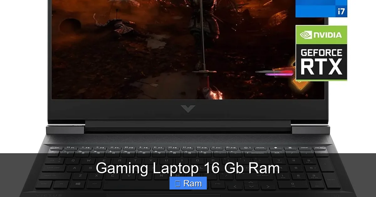 Gaming Laptop 16 Gb Ram