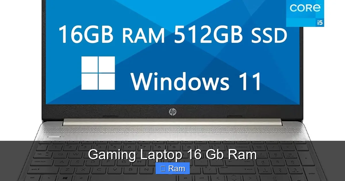 Gaming Laptop 16 Gb Ram