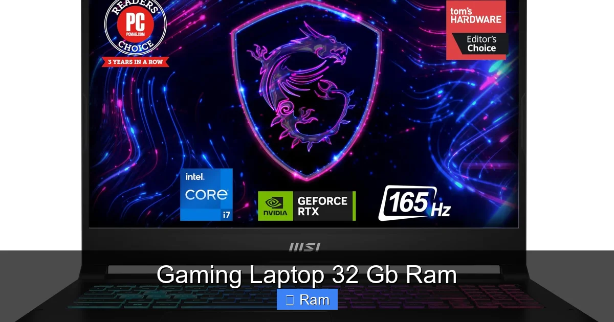 Gaming Laptop 32 Gb Ram