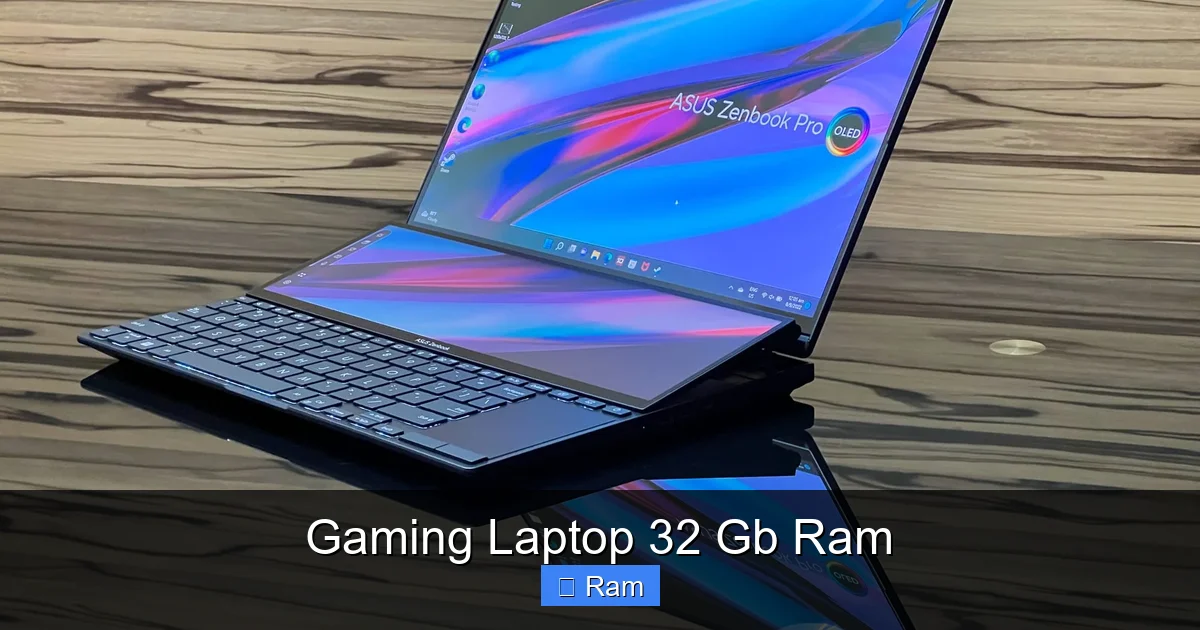 Gaming Laptop 32 Gb Ram