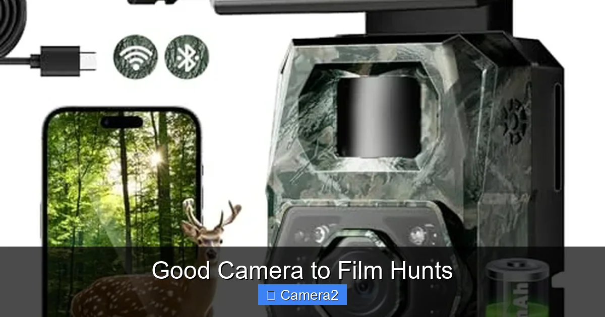 Good Camera to Film Hunts